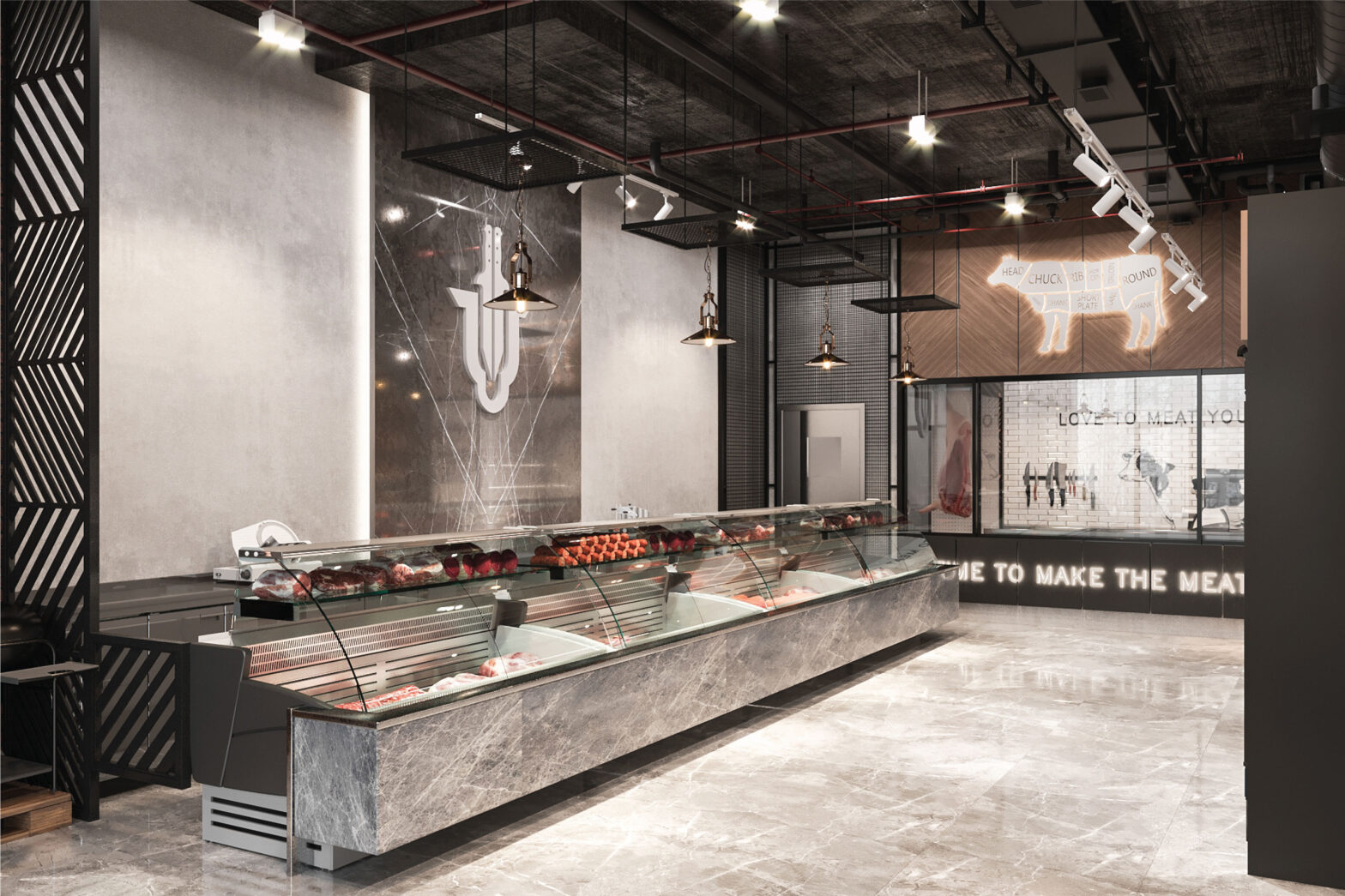 Butcher Shop Interior Design